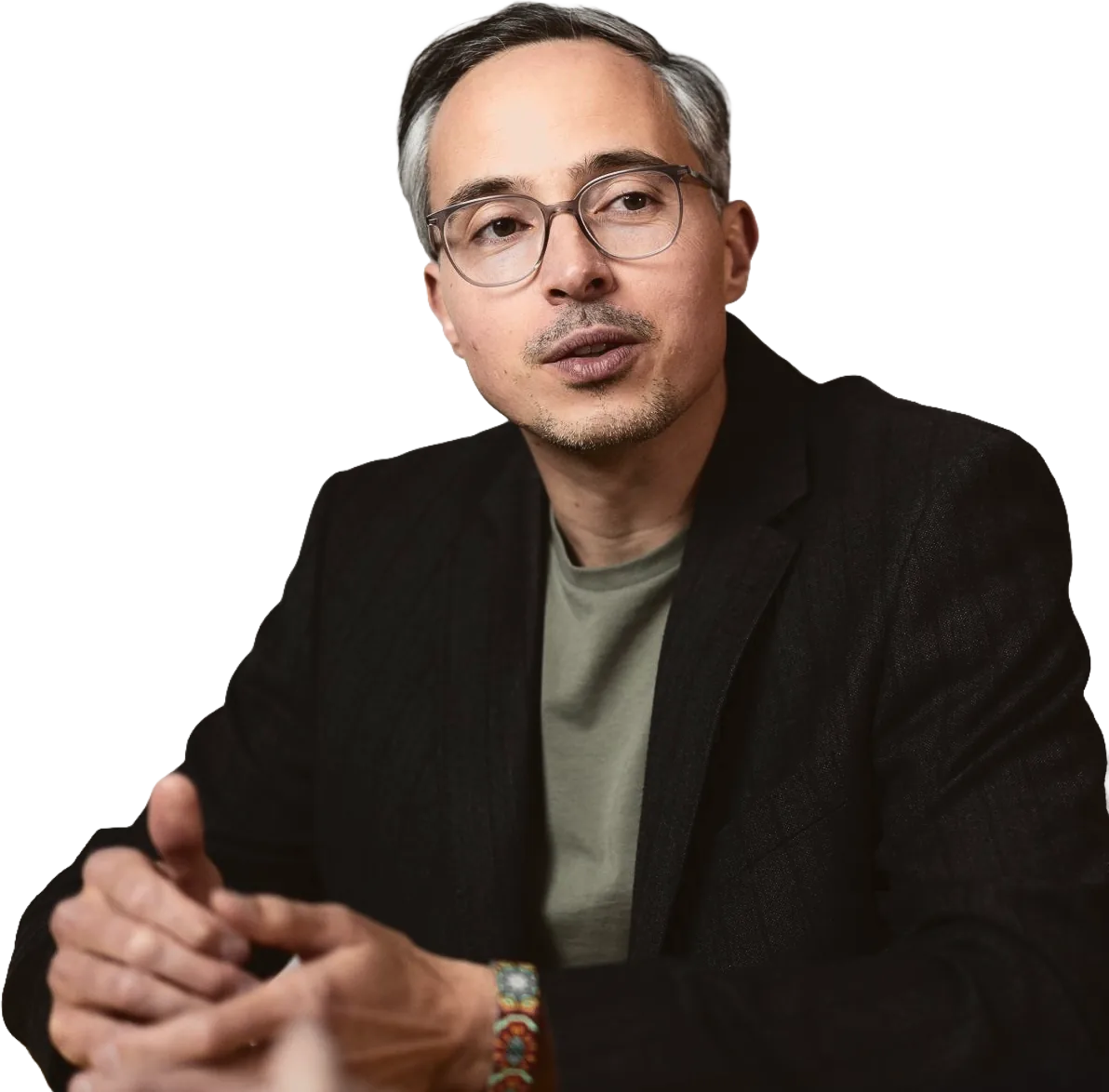 Alessandro Graf im Gespräch, freigestellt